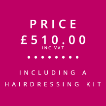 £285 including a hairdressing kit